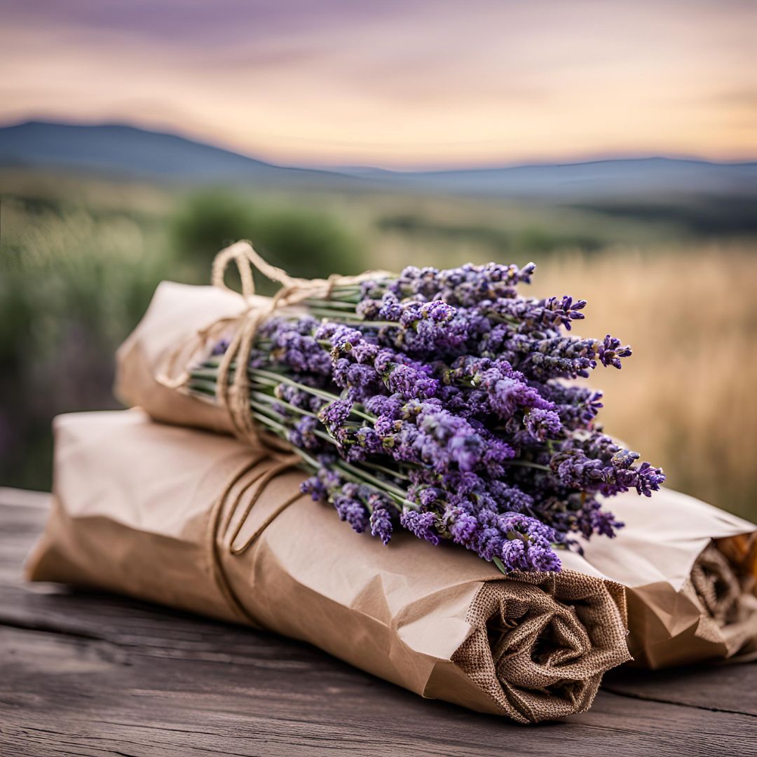 Dried Lavender Bundles