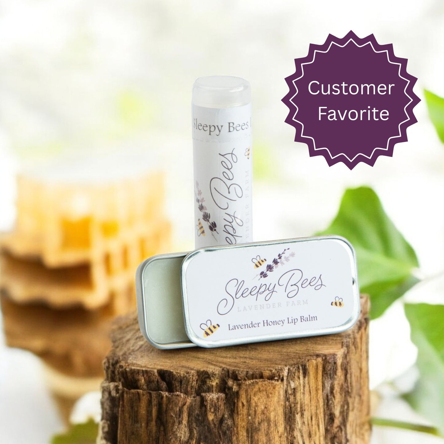 Honey Lavender Lip Balm