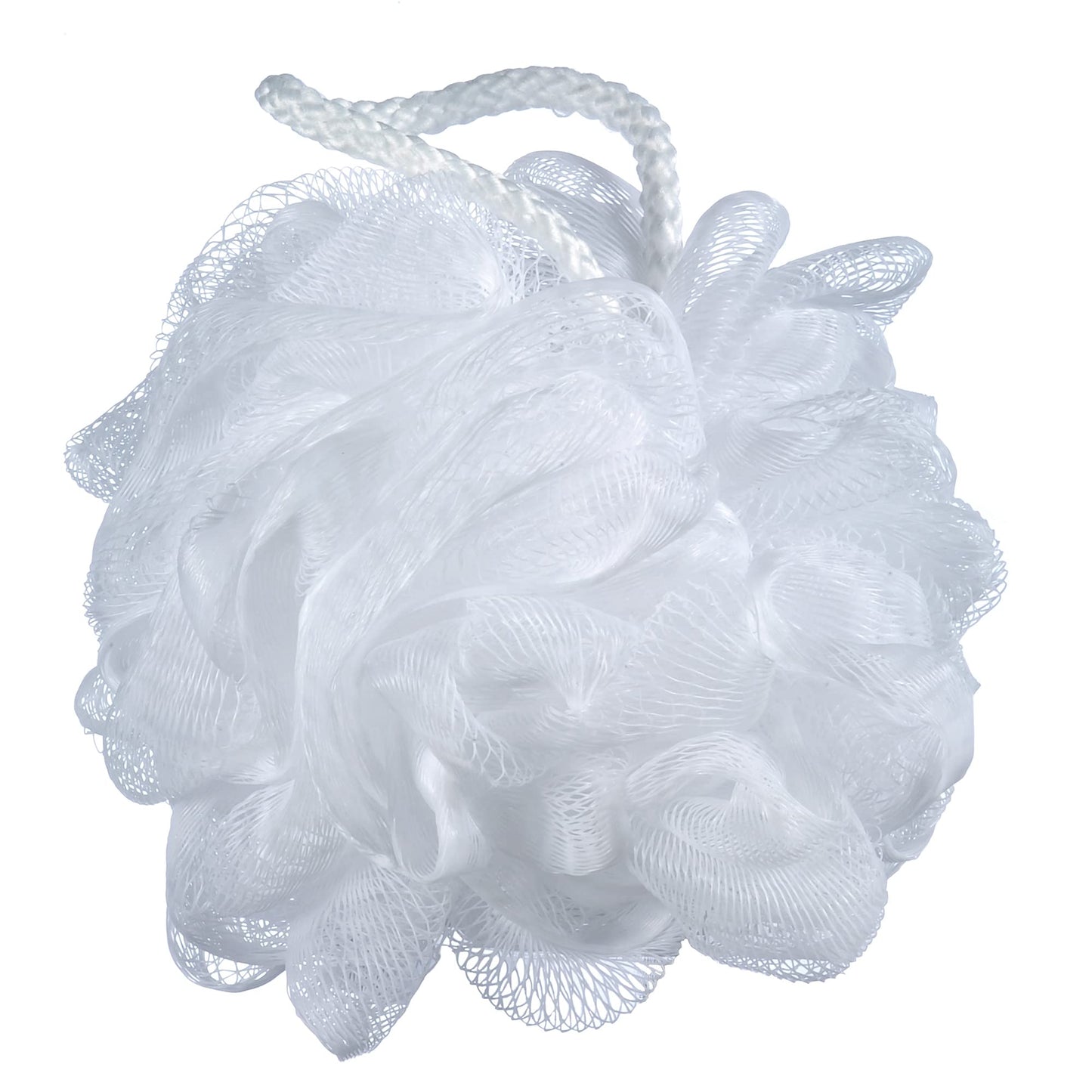 shower loofah, shower scrunchie, shower sponge